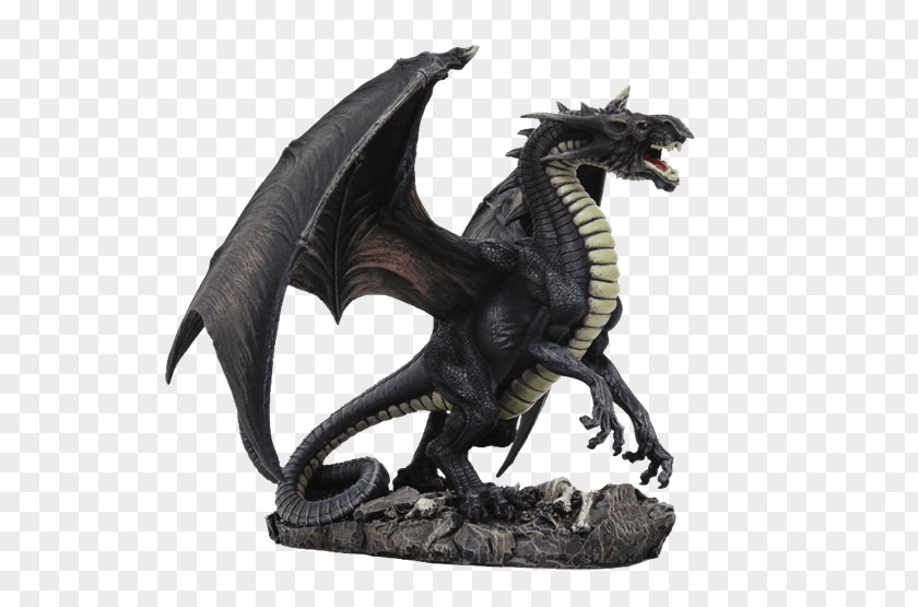 Dragon Statue Figurine Sculpture Monster PNG