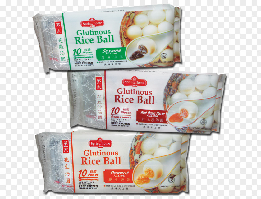 Rice Tangyuan Lo Mai Chi Ingredient Red Bean Paste Spring Home PNG