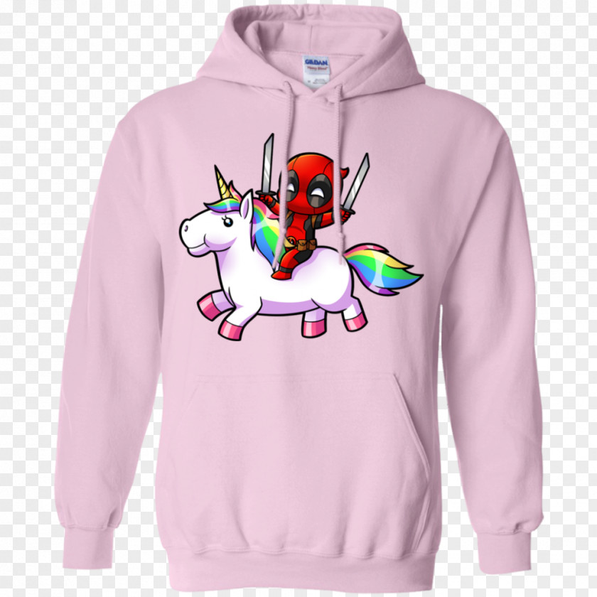 Deadpool Unicorn Hoodie T-shirt Bluza Sweater Clothing PNG
