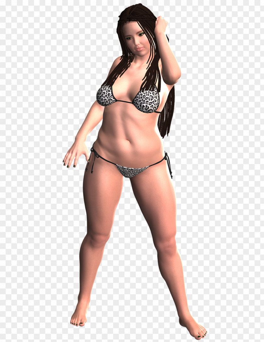 Model Plus-size Woman Muscle PNG