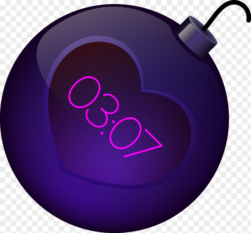 Vector Bomb Icon PNG