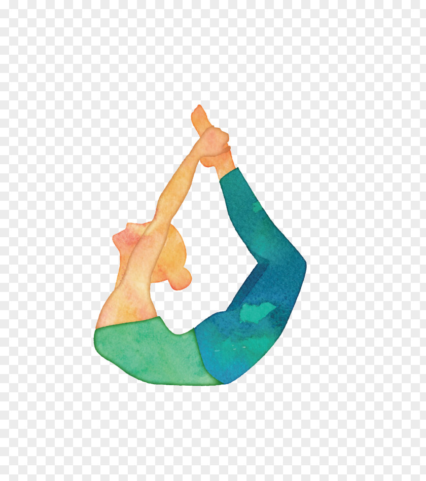 Bootie Watercolor Yoga Posture Asana Pilates Fitness Centre PNG