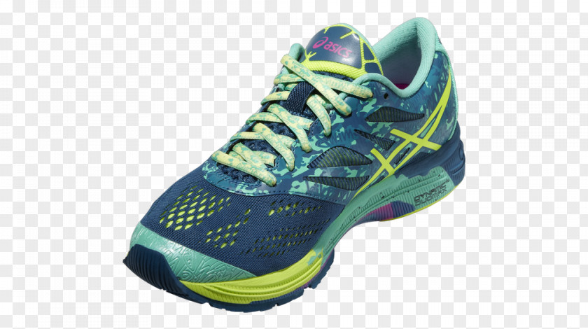 Colorful Asics Tennis Shoes For Women Sports Gel Noosa Tri Women's Running Blue Gel-Noosa 10, Men's Training Shoes, Midnight/Flash Yellow/Flash Green, 7 UK (41 1/2 Eu) PNG