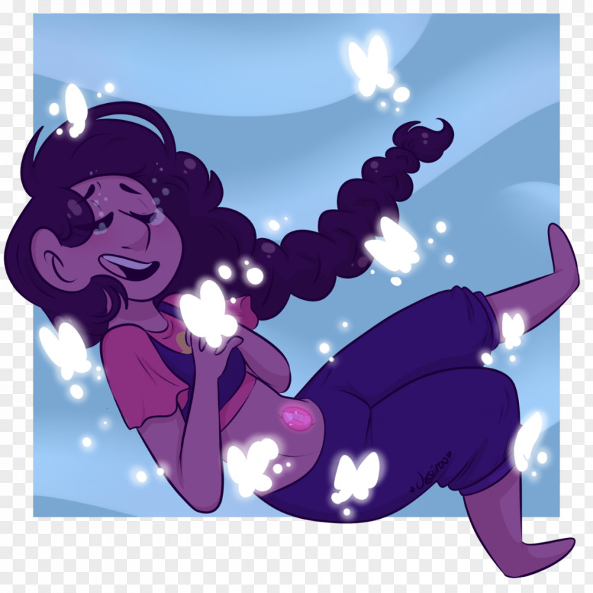 Daff Here Comes A Thought Fan Art Stevonnie Fiction PNG