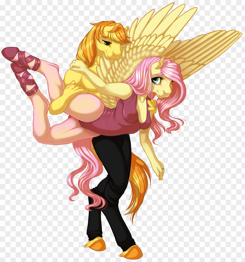 Fluttershy Kiss Pinkie Pie Pony Digital Art DeviantArt PNG