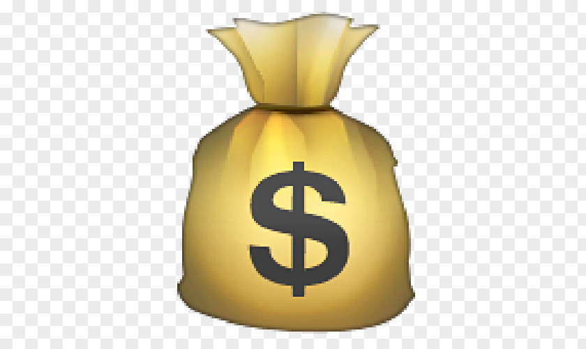 Money Bag Emoji Clip Art PNG