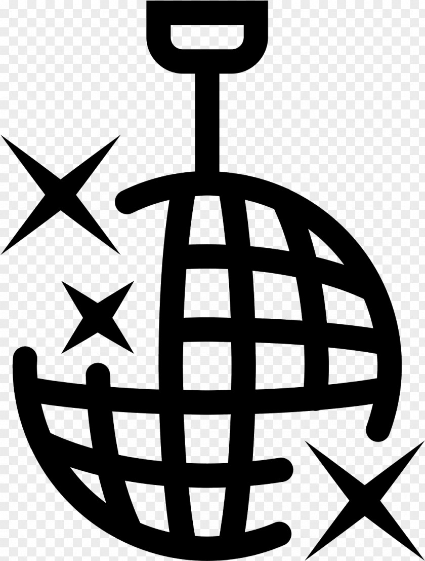 Anchor Symbol Disco Ball PNG