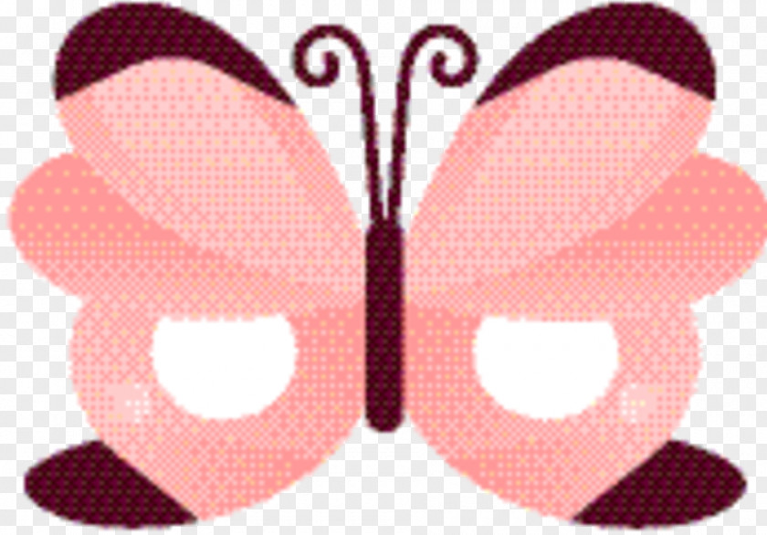 Moths And Butterflies Insect Heart Background PNG