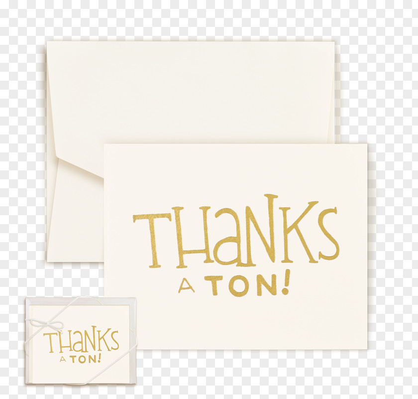 Thank You Gold Material Brand Leaf Font PNG
