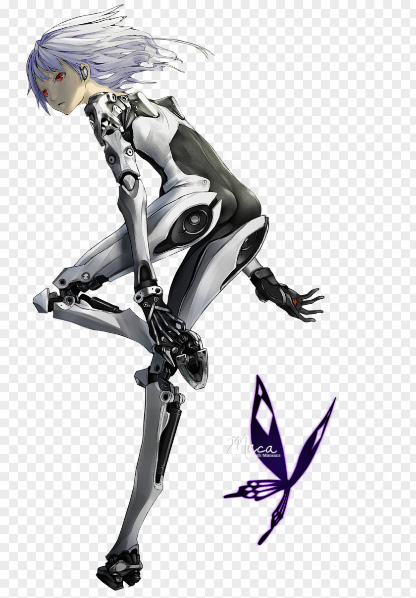 Cyborg Robot Android Woman Bionics PNG