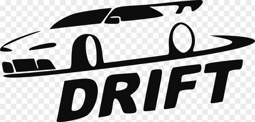 Drift Car Decal Sticker Drifting Logo PNG