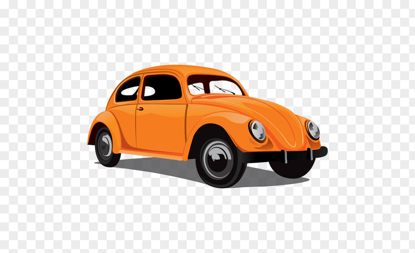Old Car Volkswagen Beetle PNG