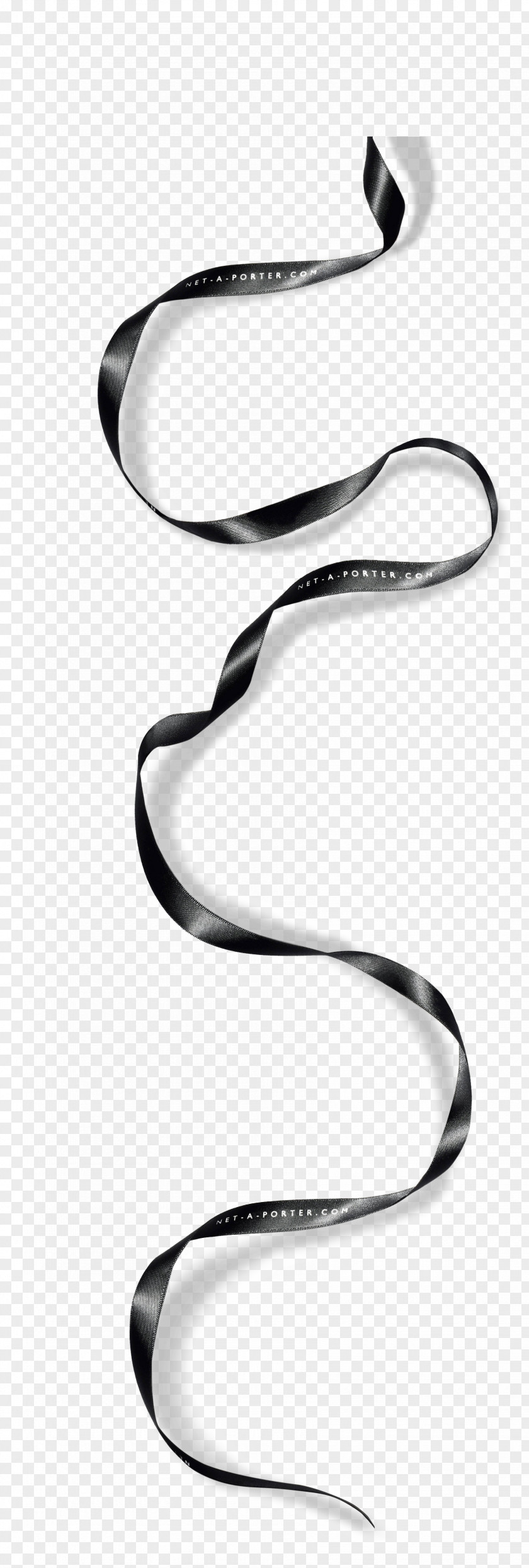 Ribbon Black And White PNG