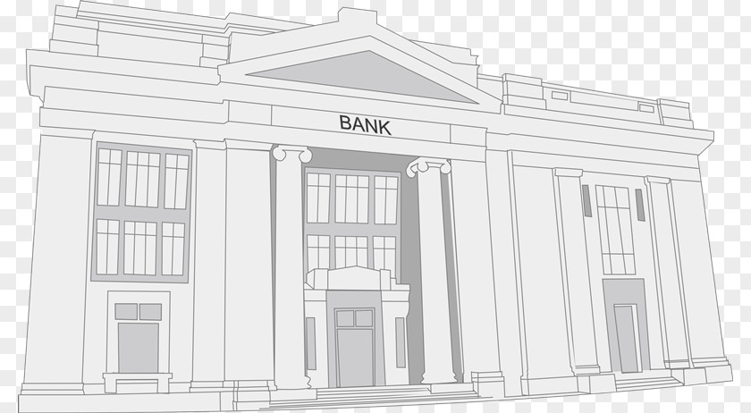 Bank Cliparts Building Retail Banking Money Deposit Account PNG
