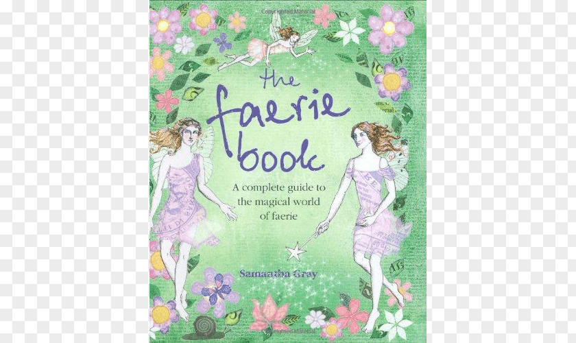 Book Of The Flower Fairies Faerie Floral Design Hardcover Dog PNG