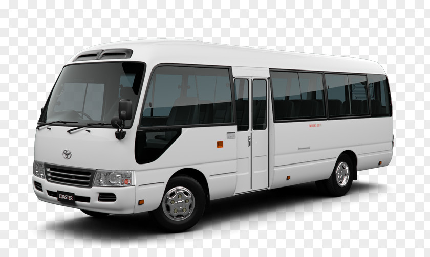 Bus Toyota Coaster Car Hilux PNG