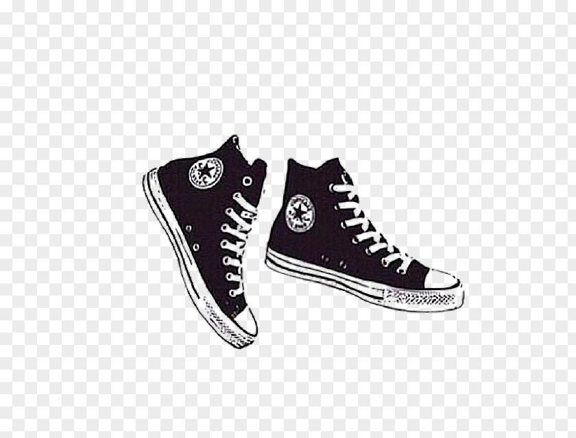 Converse Drawing Illustration Image Shoe PNG