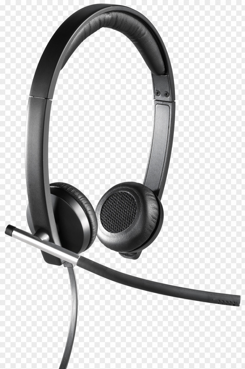 Headset Logitech H650e Headphones Audio Noise-canceling Microphone PNG