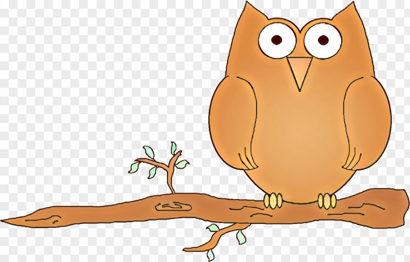 Owl Bird Of Prey Cartoon Eastern Screech PNG