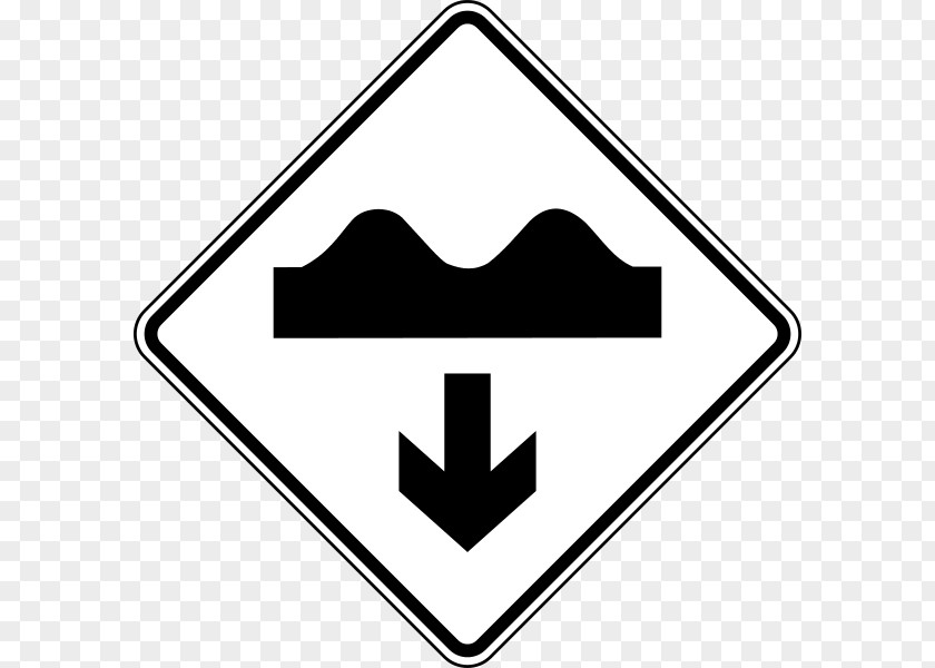 Road Signs In Mexico Traffic Sign Warning Speed Bump PNG