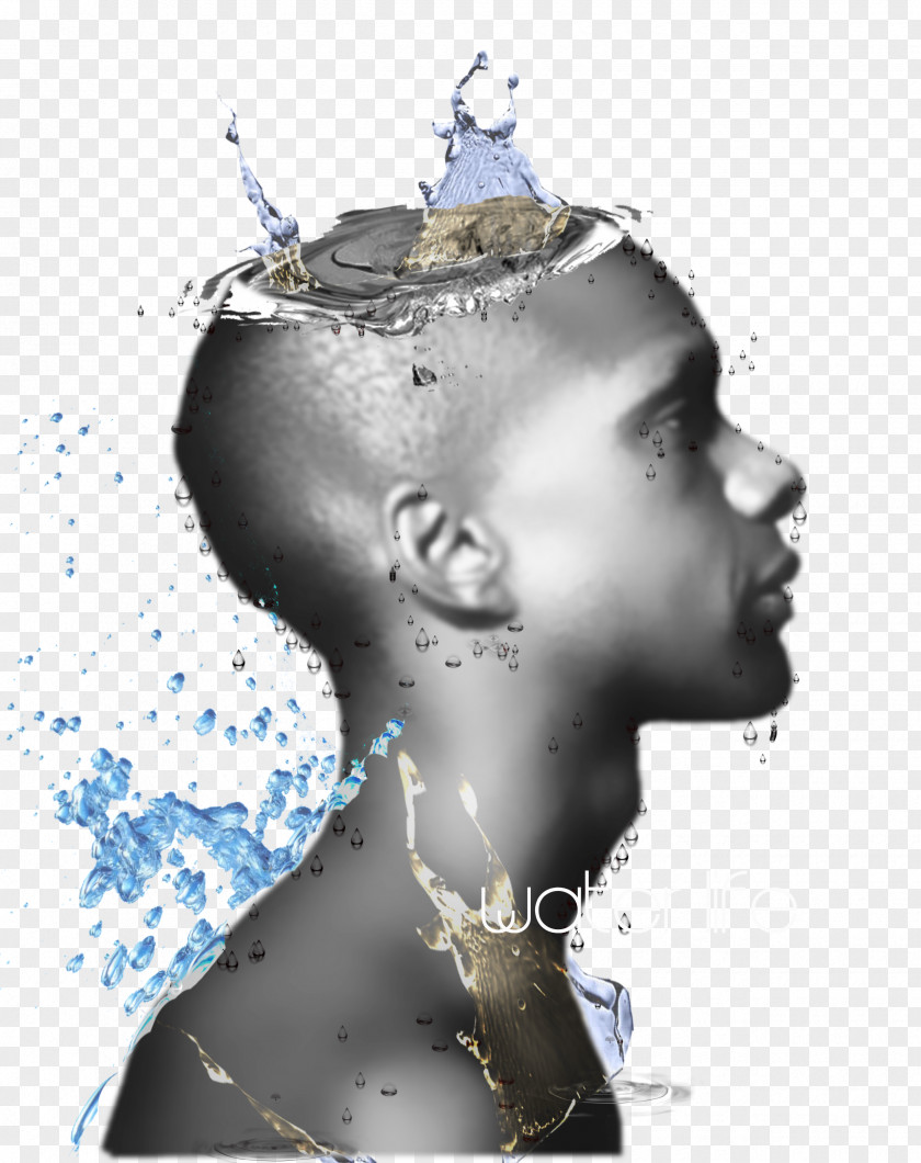 Creative Water Body Background Poster Of Human Homo Sapiens PNG