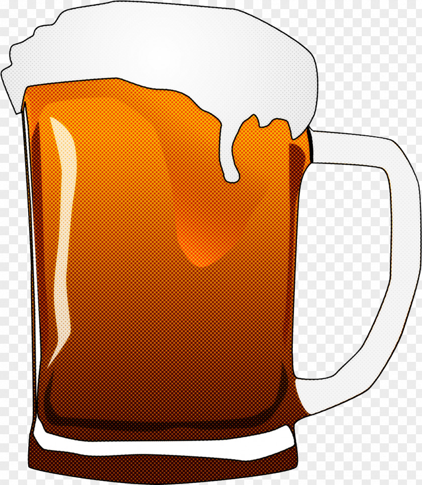 Cup Beer Glass Orange PNG