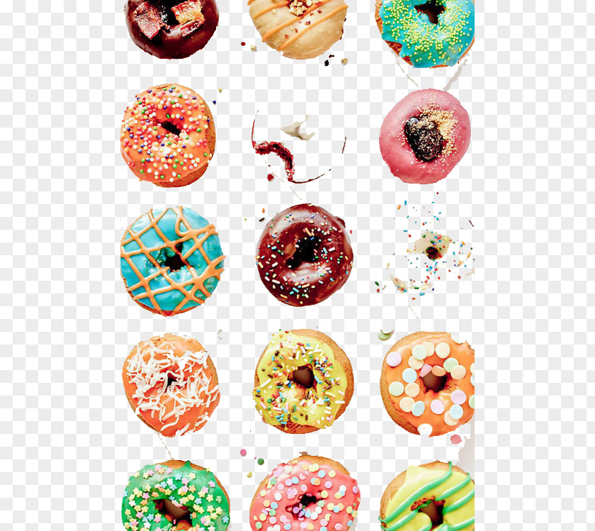 Donut Decoration Doughnut Delight Bakery Cupcake Wallpaper PNG