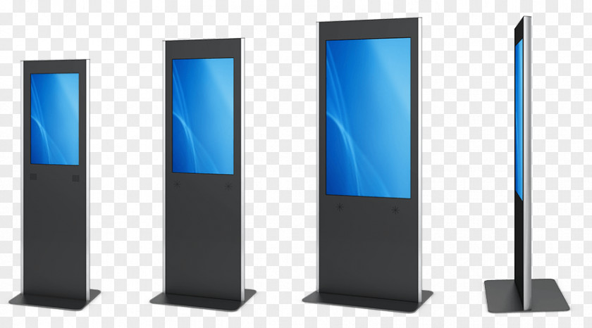 Exhibtion Stand Digital Signs Interactive Kiosks Advertising Display Device Liquid-crystal PNG