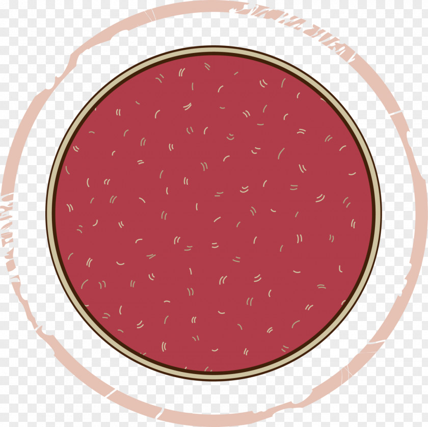 Red Frosted Circle On The Bottom! Software Dentist PNG