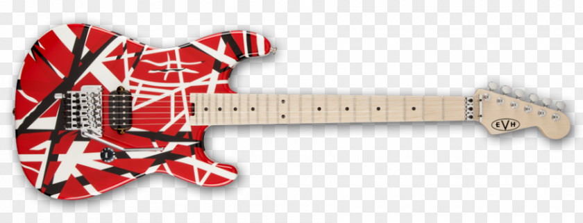 Red Strip Guitar Hero: Van Halen Amplifier Electric Frankenstrat PNG