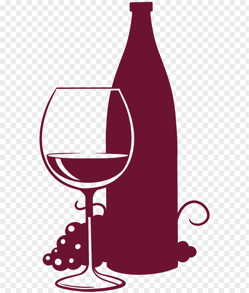 Wine Glass Red Bottle Clip Art PNG