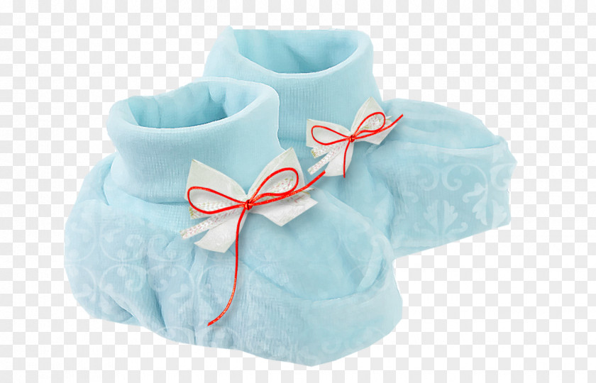 A Pair Of Blue Baby Shoes Shoe Infant PNG