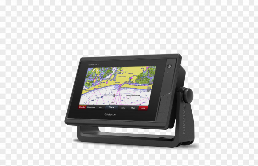 Garmin GPSMAP 722 Chartplotter Ltd. Global Positioning System Touchscreen PNG