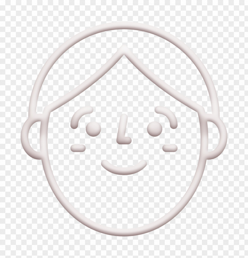 Happy People Outline Icon Man Emoji PNG