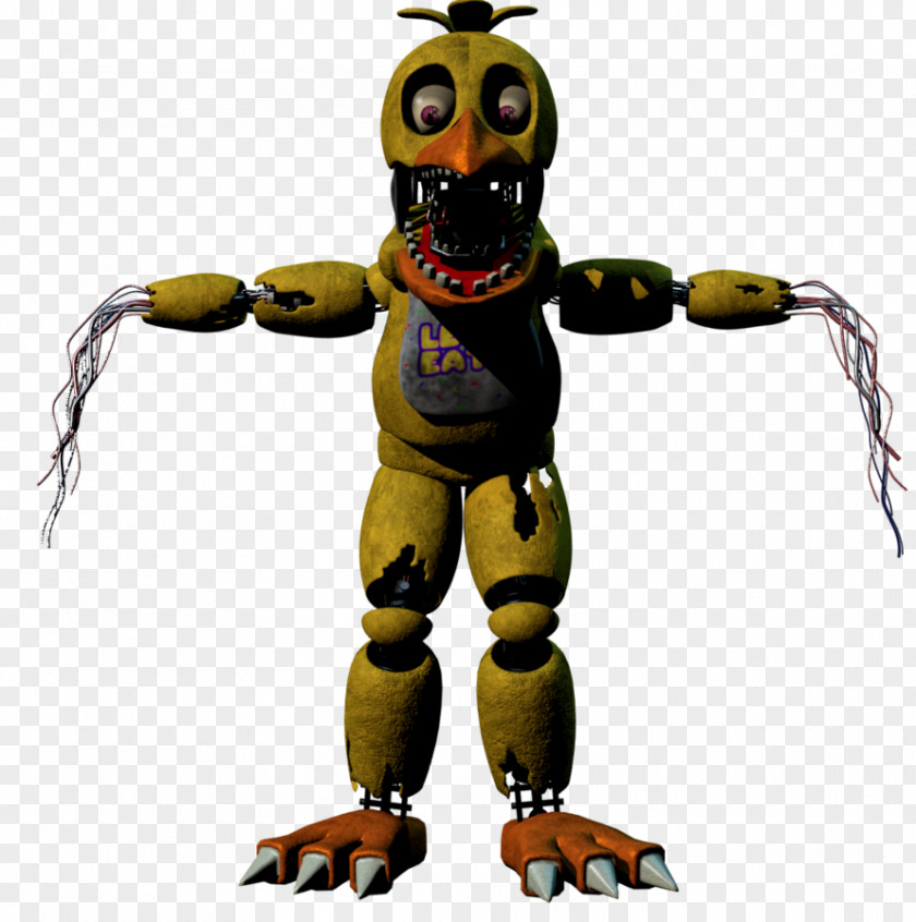 Withered Five Nights At Freddy's 2 4 3 Jump Scare PNG