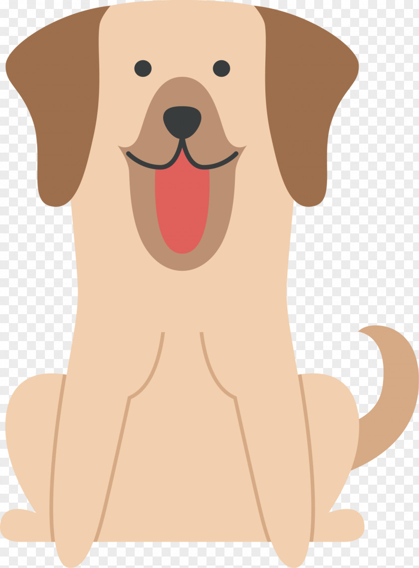 Yellow Cartoon Puppy Dog Breed Retriever Sporting Group PNG