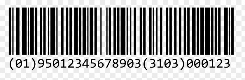 Barcode GS1-128 Code 128 International Article Number PNG