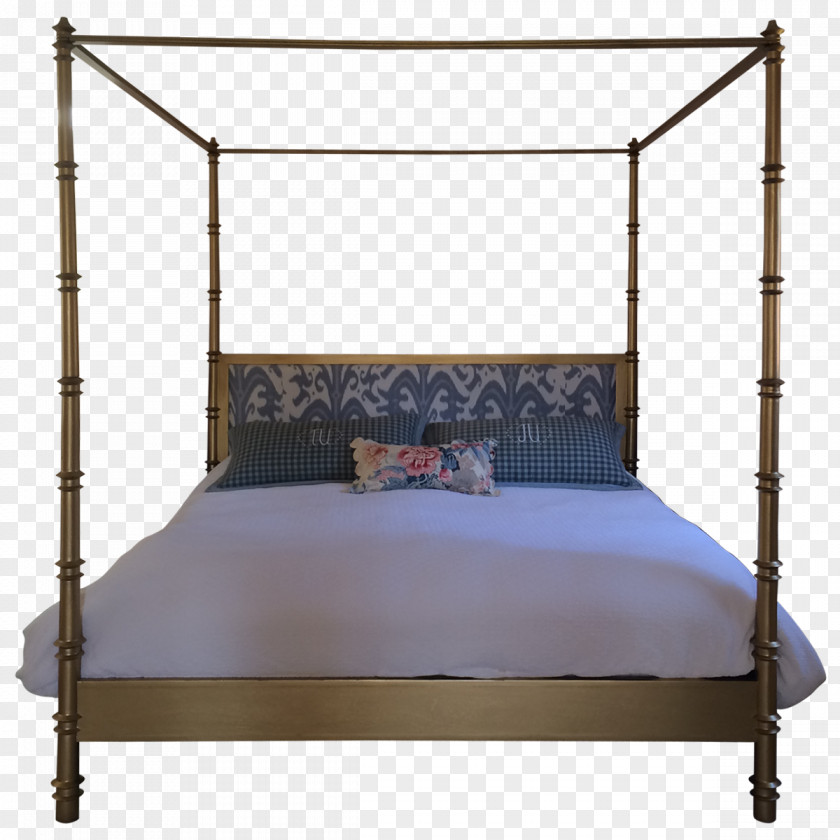 Canopy Bed Frame Platform Size PNG