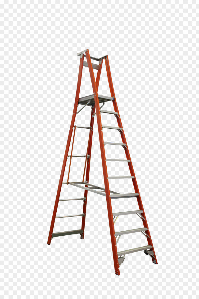 Ladders Ladder Goss Rental Center Keukentrap Tool A-frame PNG