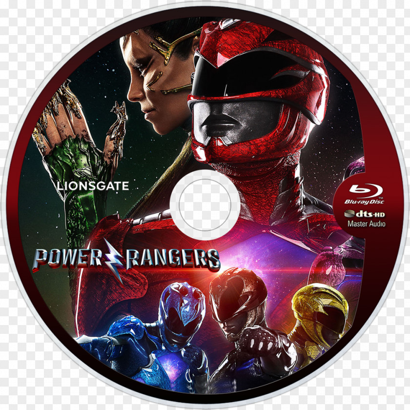 Power Rangers Dvd Film Poster Superhero Movie PNG