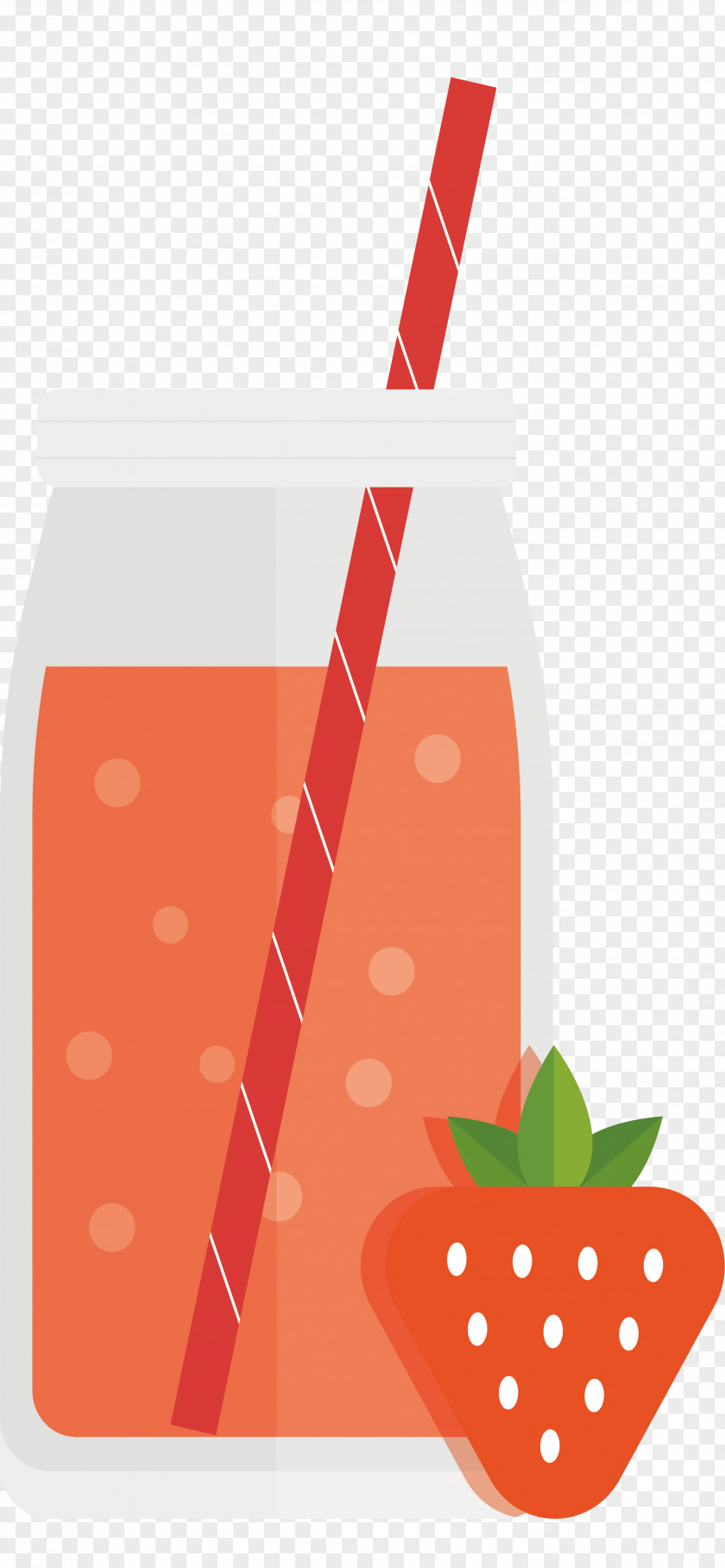 Strawberry Juice Design Aedmaasikas PNG