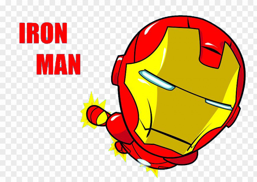 The Flying Iron Man Cartoon Comics Illustration PNG