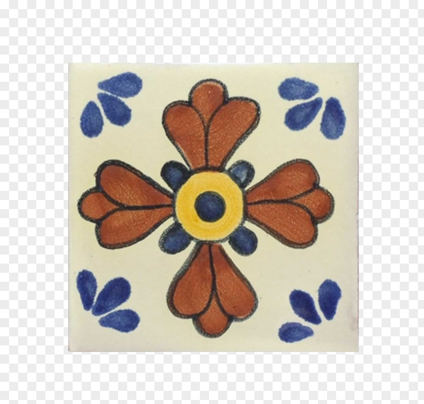 Tile Azulejo Talavera Pottery Ceramic De La Reina PNG