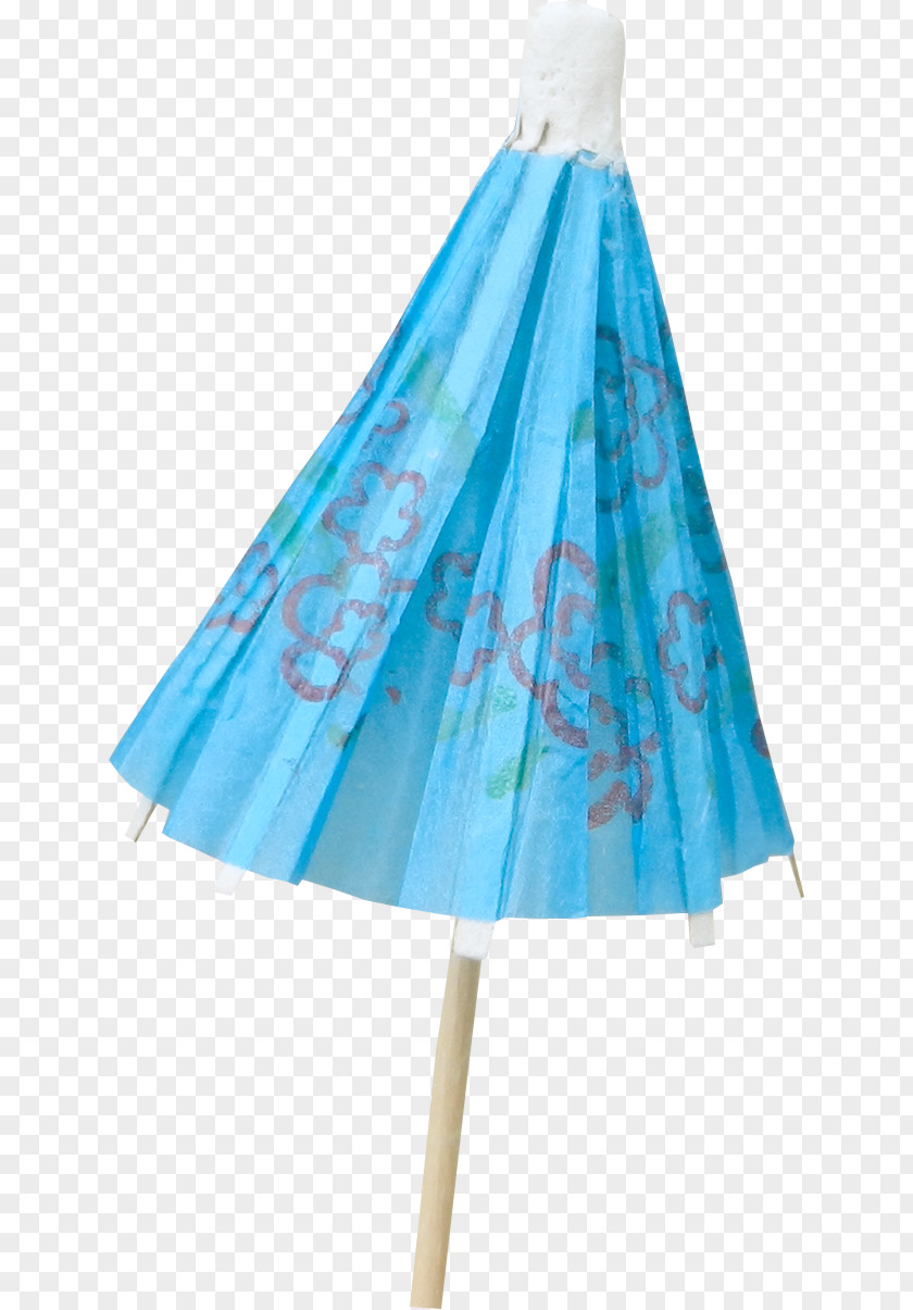 Blue Pattern Paper Umbrella Oil-paper PNG
