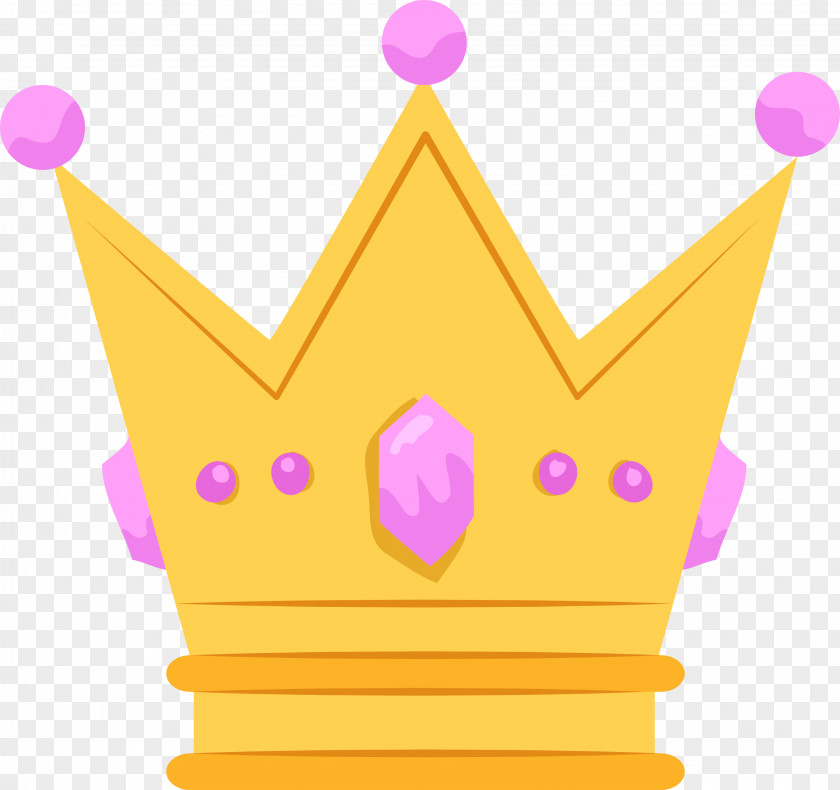Cartoon Lovely Princess Crown Clip Art PNG