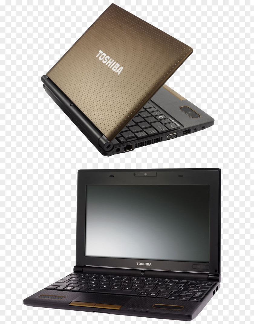 Laptop Netbook Toshiba Personal Computer Portable PNG