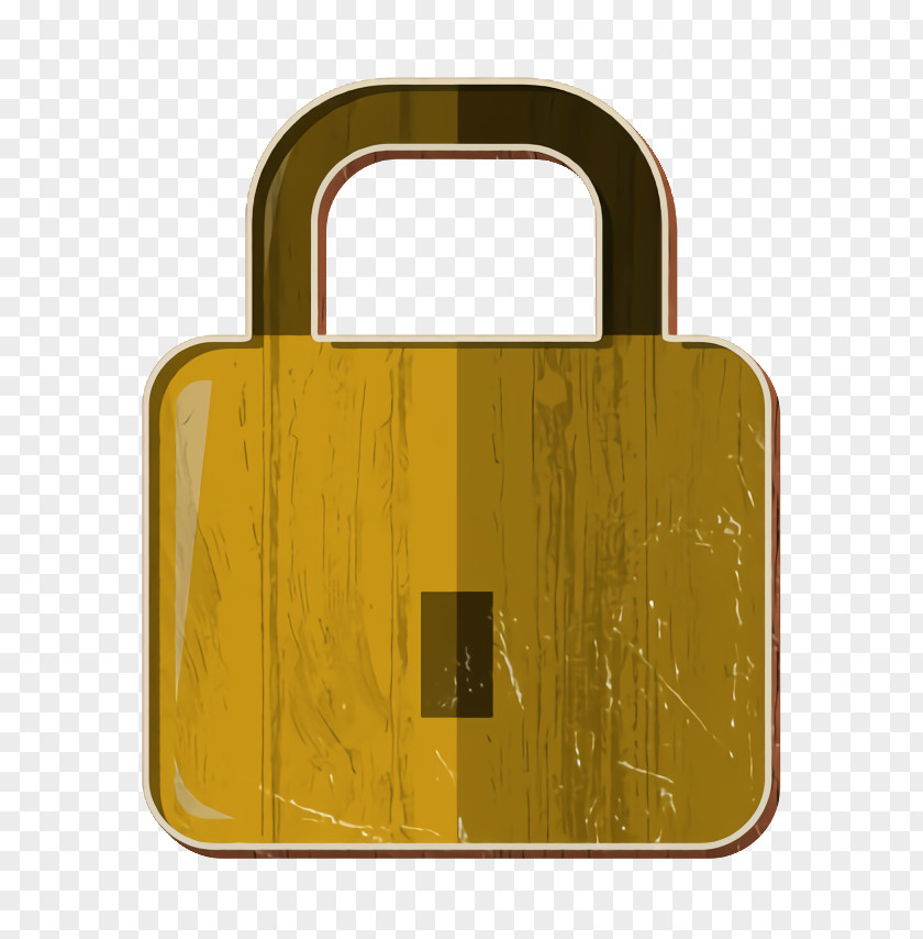 Metal Hardware Accessory Combination Lock Icon Key PNG