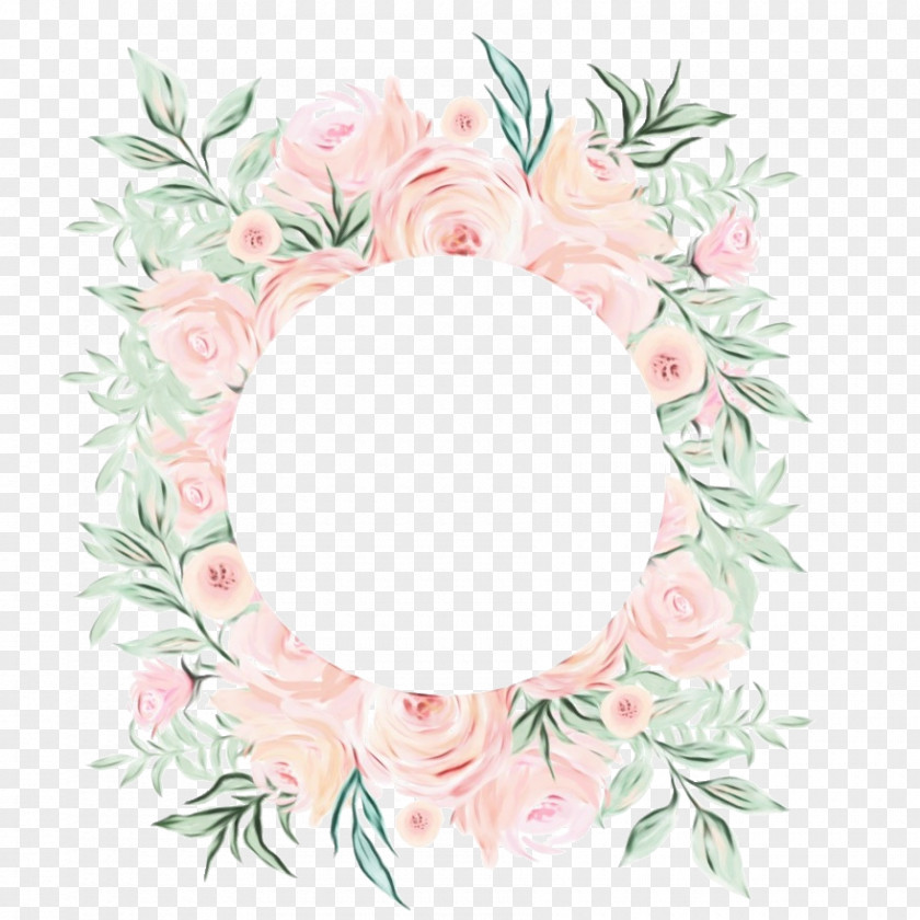 Plant Design Classic Background Watercolor Frame PNG