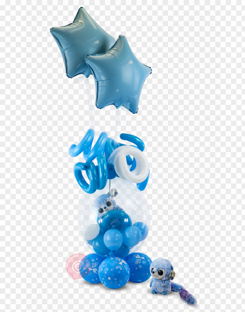 Turkey Balloon Figurine Plastic Turquoise PNG