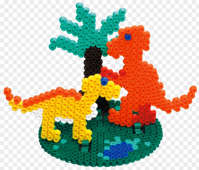 Dinosaur Bead Bügelperlen Toy Pearl PNG